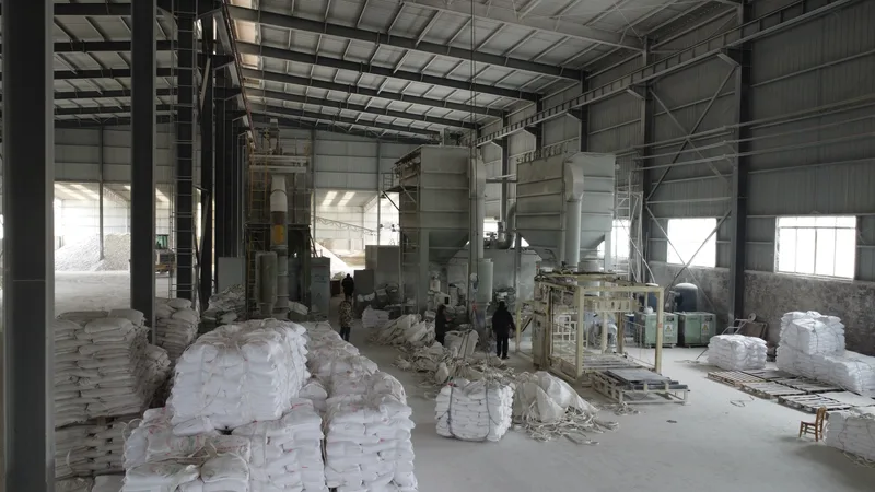 Grinding machinery assembly workshop